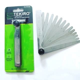 Jual Tekiro Feeler Gauge Blades Alat Ukur Celah Setelan Klep Puller