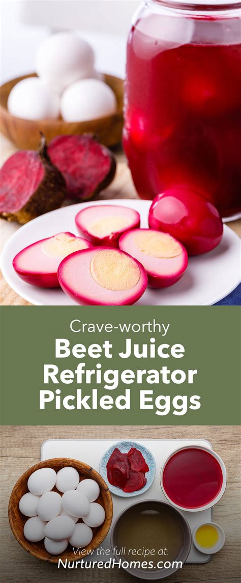 Beet Juice Pickled Eggs - Nurtured Homes