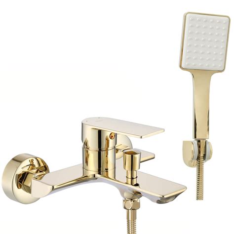 Robinet De Baignoire Rea Urban Gold Leroy Merlin