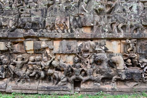 Terrace of the Leper King, Angkor Thom, Cambodia