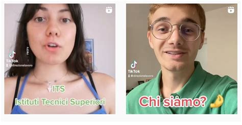 Su Tik Tok E Instagram Una Campagna Sullorientamento Studio E Lavoro