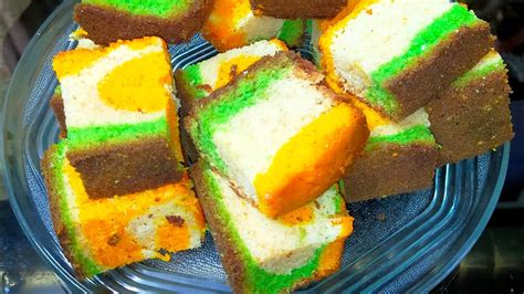 INDEPENDENCE DAY SPECIAL TRI COLOUR MARBLE CAKESUPER SOFT TIRANGA CAKE