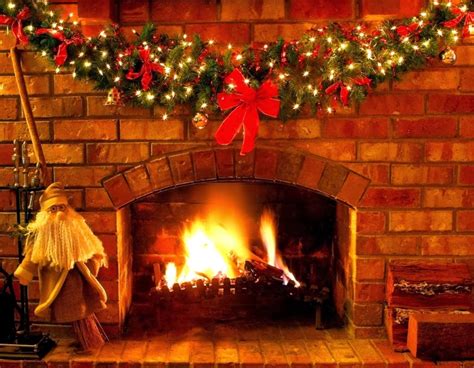 Warm Christmas Fire Hd Wallpapers Blog