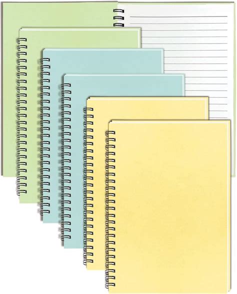 Amazon Ginmlyda Small Spiral Notebook Pack Lined Pages