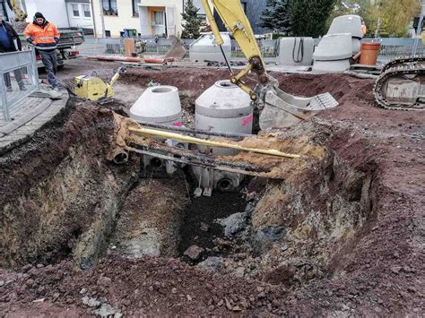 Umstellung Von Mischwasserkanalnetz Auf Trennsystem In Kastellaun