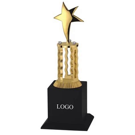 Brass Golden Crystal Trophies Packaging Type Export Standard Packing