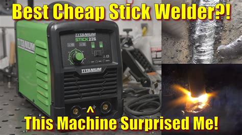 Titanium Stick Welder Review Harbor Freight Home Run Youtube