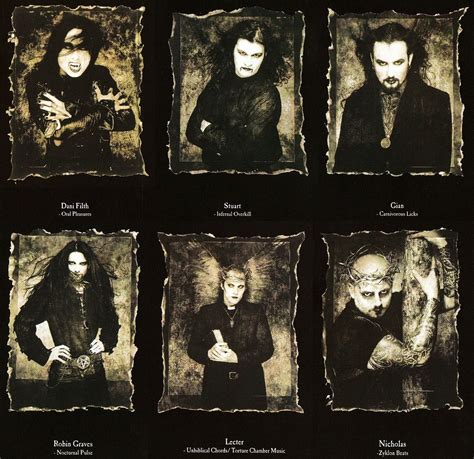 Cradle Of Filth Cruelty And The Beast Booklet 1998 Booklet Dani