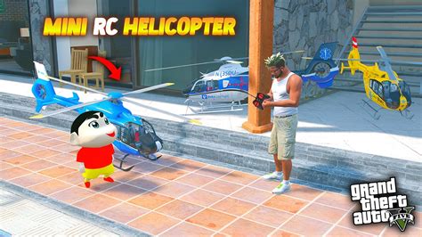 GTA 5 Franklin Shinchan Buy Mini RC Helicopter YouTube