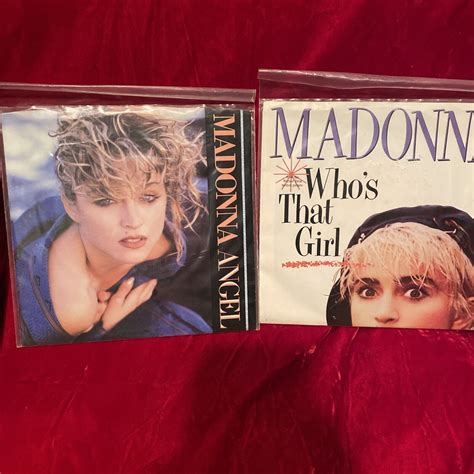 Madonna Papa Don T Preach Material Girl 6 More45 RPM SIRE Lot Of 8