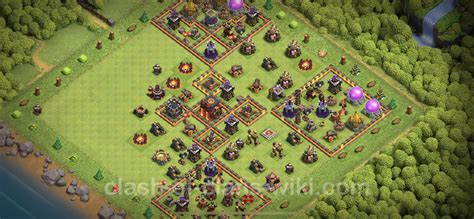 Best Base Th With Link Hybrid Anti Everything Town Hall Level