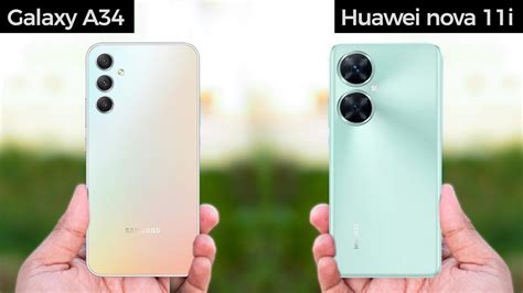 Huawei Nova 11i Vs Galaxy A34 Which Looks Better YouTube