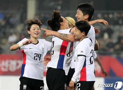 한국 여자축구 파리 올림픽 2차 예선 2포트 배정북한은 4포트 네이트 스포츠