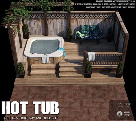 Hot Tub Daz Studio Daz D