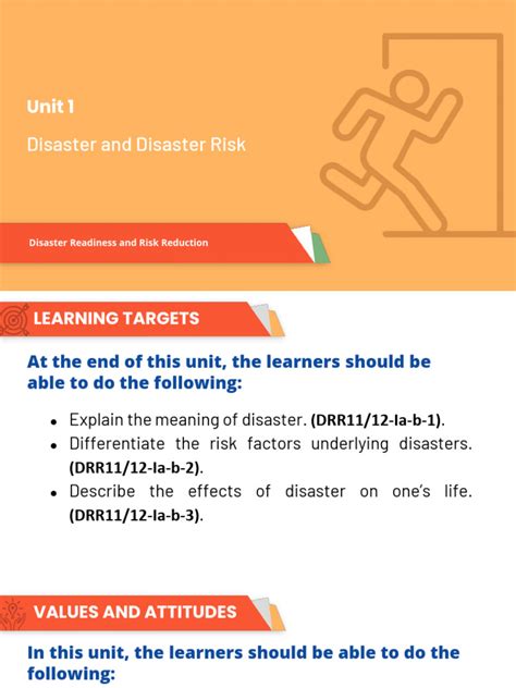 Drrr Lesson 1 To 3 The Concept Of Disaster And Disaster Risk Pdf