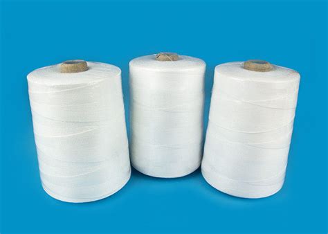 High Tenacity Raw White 100 Polyester Bag Closing Sewing Thread 20s 6 20s 9