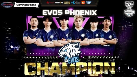 EVOS Phoenix Wins The Free Fire Pro League FFPL Thailand Season 6