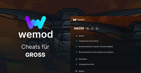 Gross Cheats Und Trainer F R Pc Wemod