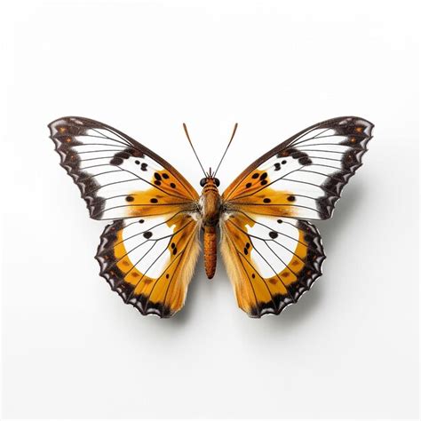 Premium AI Image Monarch Butterfly With White Background