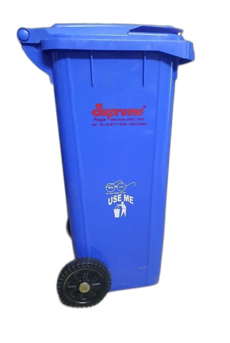 Plastic Wheeled Dustbin Liter At Rs In Patna Id