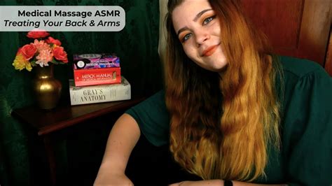 Medical Massage Therapist Massages Your Back And Arms 💤 Asmr Soft Spoken Personal Attention Rp