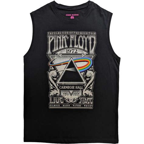 Pink Floyd Carnegie Hall Poster Maikas Rk Tank Top Nailboard Rock