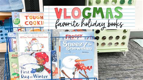 Vlogmas Day 4 Favorite Holiday Books YouTube