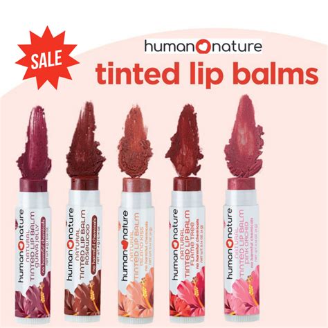 Human Nature Tinted Lip Balm 4g Shopee Philippines