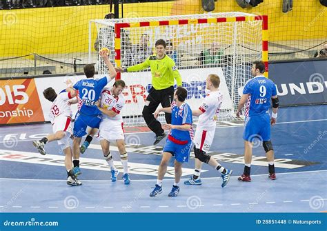 Handball World Championship Editorial Stock Photo - Image of team, hand ...