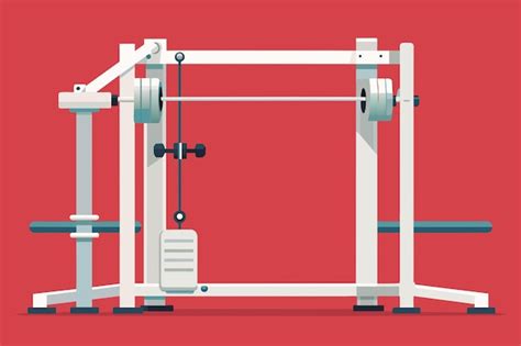 Premium Vector Smith Machine On White