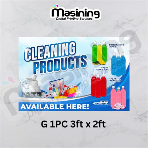 Dishwashing Liquid Business Tarpaulin 3ft X 2ft 1 5ft X 2ft Shopee