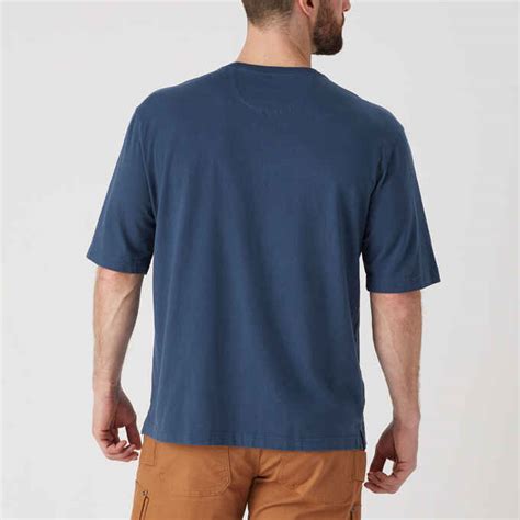 Mens Un Longtail T Relaxed Fit Short Sleeve Logo Shirt Duluth Trading Company