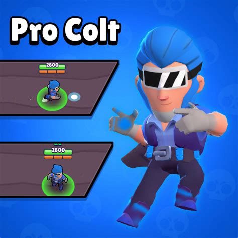 Colt Brawl Stars Estadísticas Consejos Skins Fanart en Español