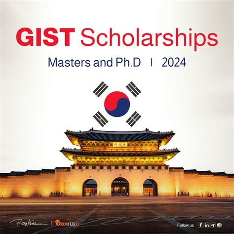 2025 South Korea Scholarship Gist University Eduhub21