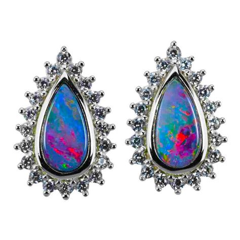 Opal Stud Earrings | Australian Opal Direct