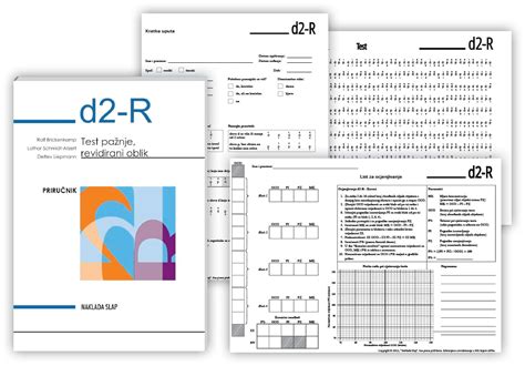 Test D2 R Test Pažnje Revidirani Oblik Naklada Slap