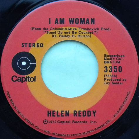 Helen Reddy I Am Woman 1972 Vinyl Discogs