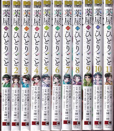 スクウェア・エニックス ビッグガンガンコミックス ねこクラゲ 薬屋のひとりごと 1 11巻 最新セット まんだらけ Mandarake