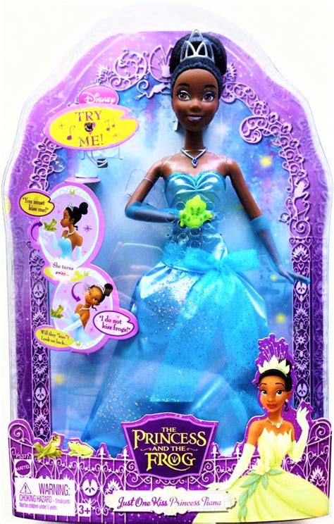 The Princess And The Frog Just One Kiss Princess Tiana Doll Mattel