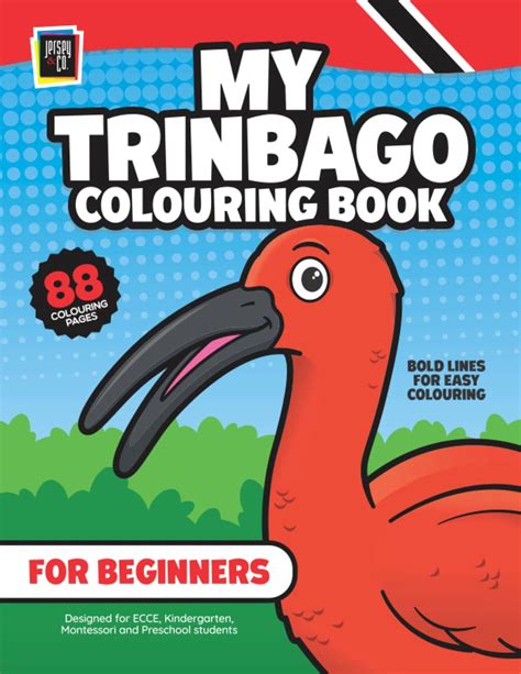 My Trinbago Colouring Book For Beginners Trinidad And Tobago Colouring