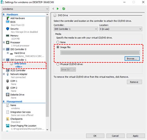 How To Boot Vm From Iso In Hyper V And Vmware