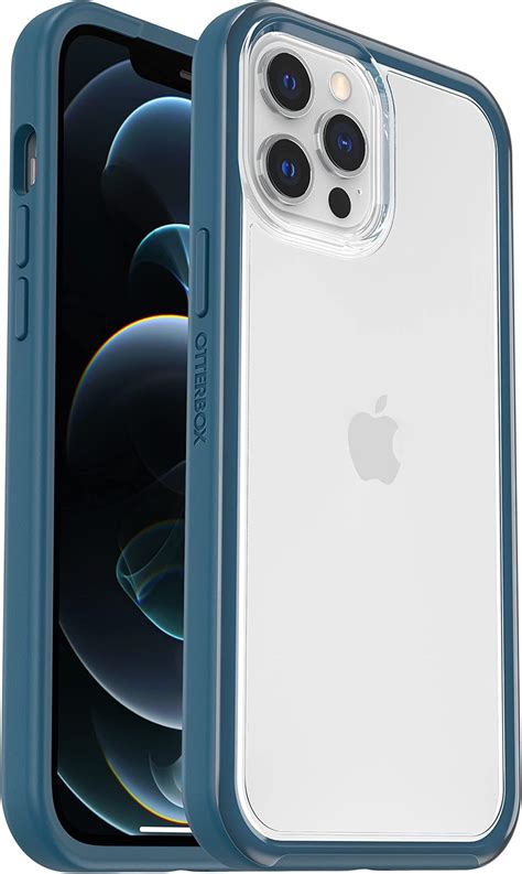 Otterbox Clear Case With Colorful Grip Edge For Iphone 12 Pro Max