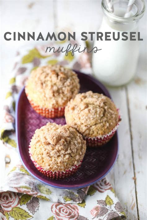 Cinnamon Streusel Muffins Our Best Bites