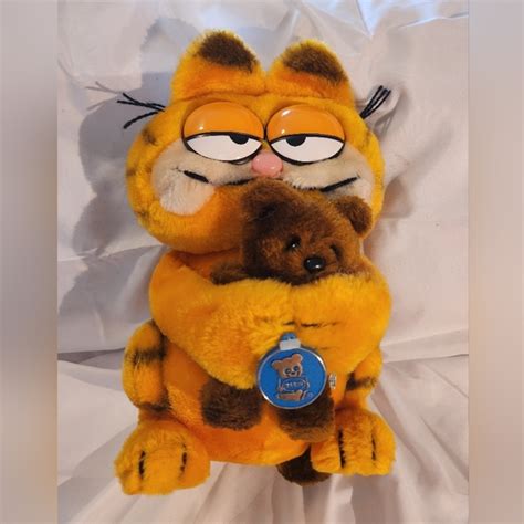 Toys | Vintage Garfield And Pookie Plush 1983 Rare Find | Poshmark