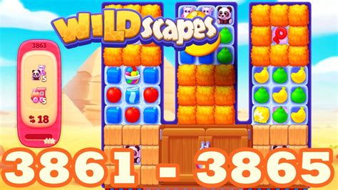 Wildscapes Level 3861 3865 HD Walkthrough 3 Match Puzzle Android