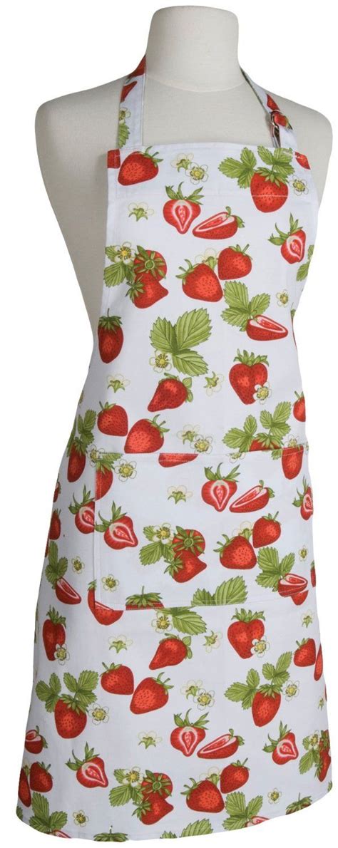 Now Designs Basic Apron Veggies Kitchen Aprons Flirty