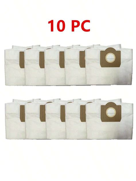 10 Dust Bags Compatible With Kaichi MV WV NT SE A K Vacuum Cleaner Dust