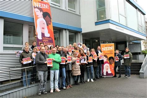 Radevormwald Foto Aktion Gegen Gewalt An Frauen