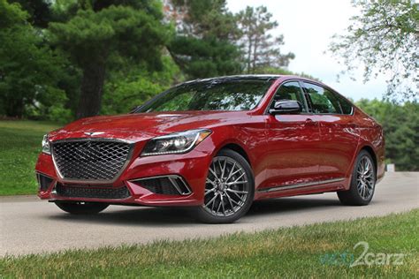 2018 Genesis G80 Awd 3 3t Sport Review Web2carz