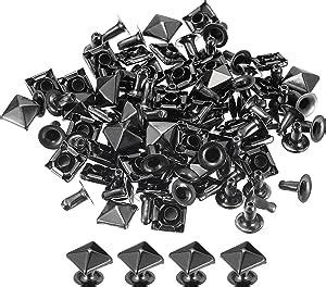 Amazon Uxcell Sets Spike Rivet Mm Pyramid Rapid Rivet Studs